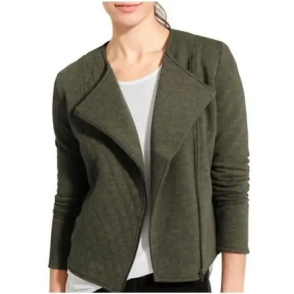 Athleta Belvedere Quilted Full Zip Cardigan Jacket Size XS - Picture 10 of 10